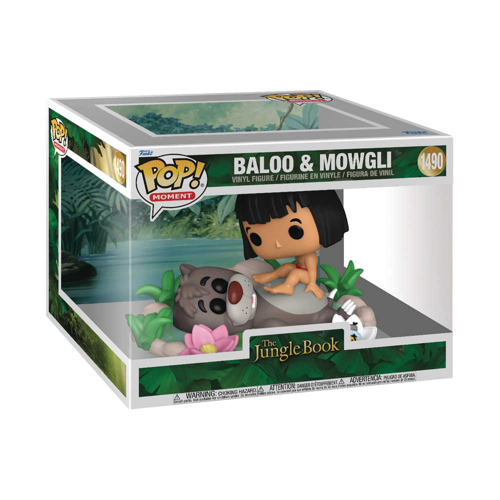 Pop Moment The Jungle Book S2 Baloo & Mowgli Vinyl Figure
