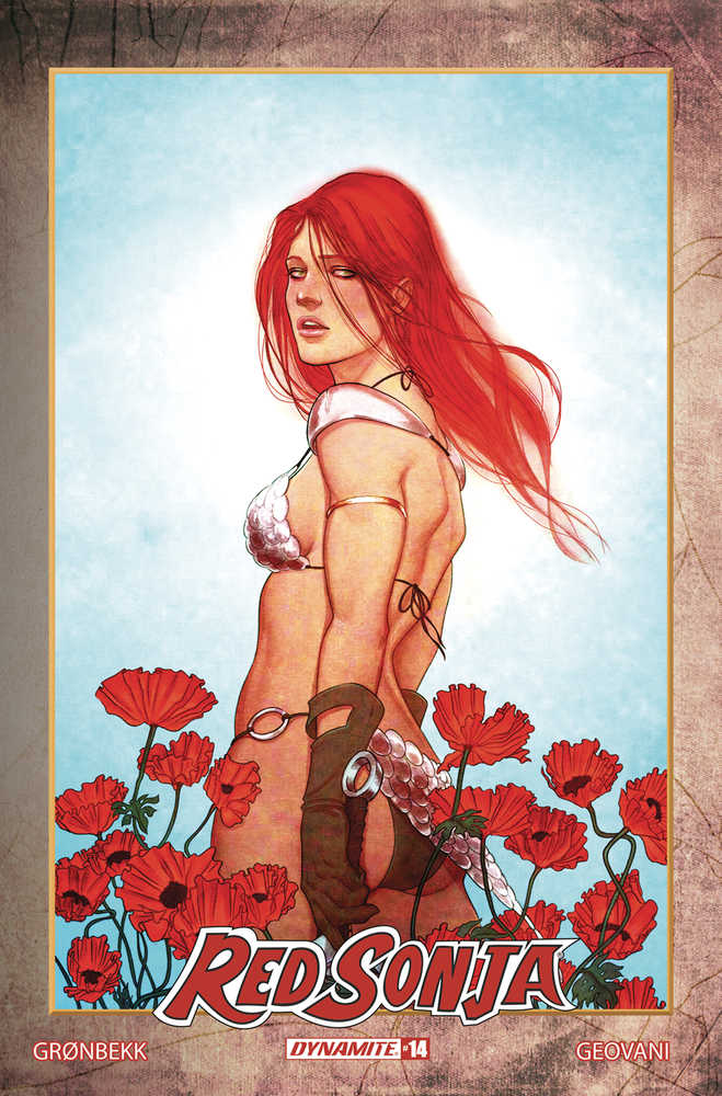 Red Sonja 2023 #14 Cover F (1:10) Frison Modern Icon Variant Edition