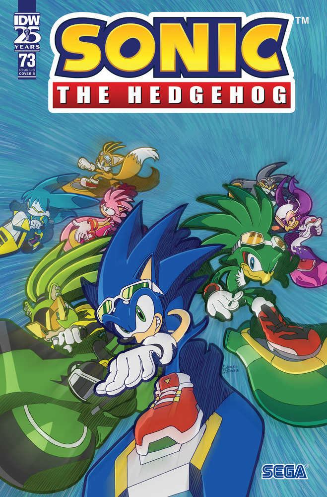 Sonic The Hedgehog #73 Cover B Fonseca