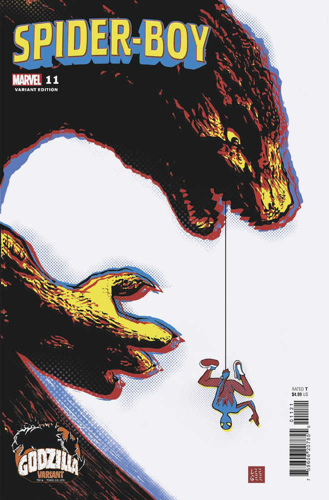 Spider-Boy (2024) #11 Lee Garbett Godzilla Variant