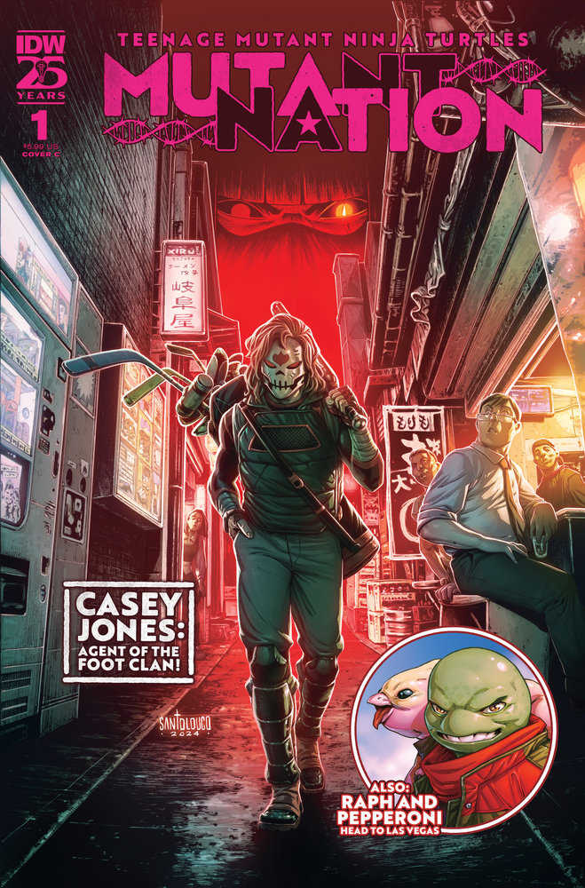 Teenage Mutant Ninja Turtles Mutant Nation #1 Cover C Santolouco