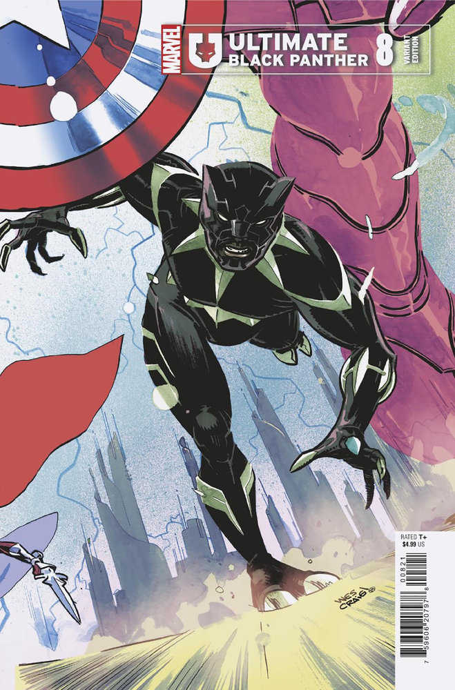 Ultimate Black Panther (2024) #8 Wes Craig Connecting Variant