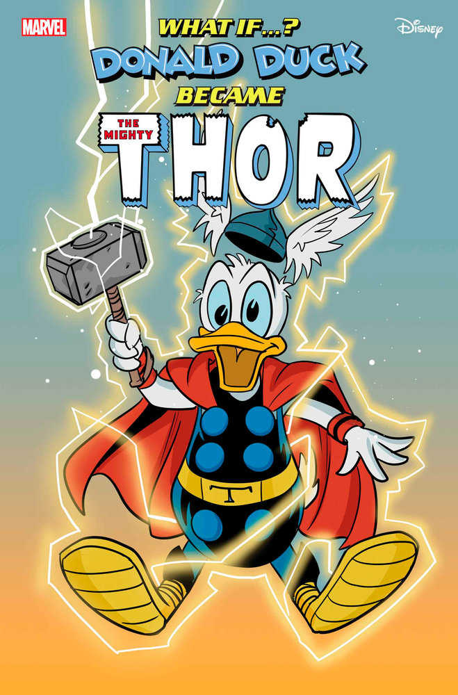 Marvel & Disney What If...? Donald Duck Became Thor #1 Phil Noto Donald Duck Thor Variant