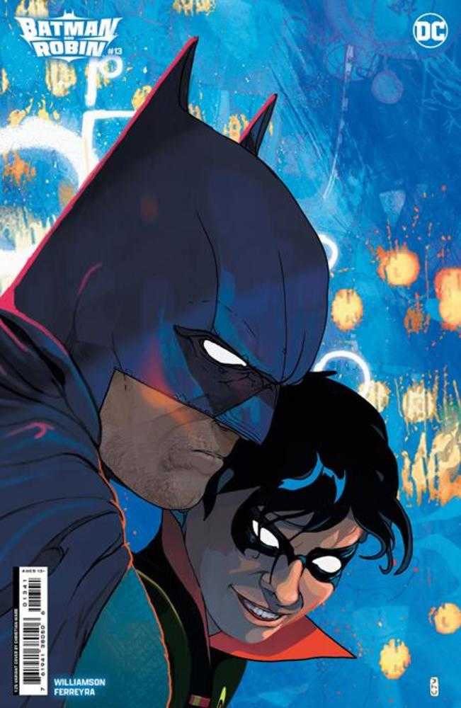 Batman And Robin (2023) #13 Cover E (1:25) Christian Ward Card Stock Variant