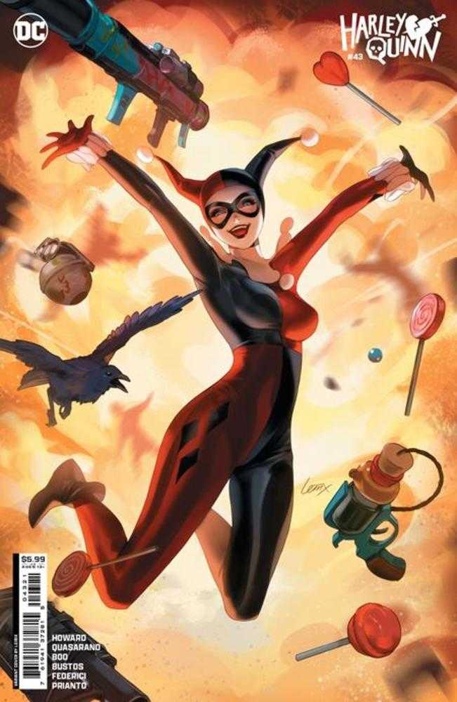 Harley Quinn (2021) #43 Cover B Lesley Leirix Li Card Stock Variant