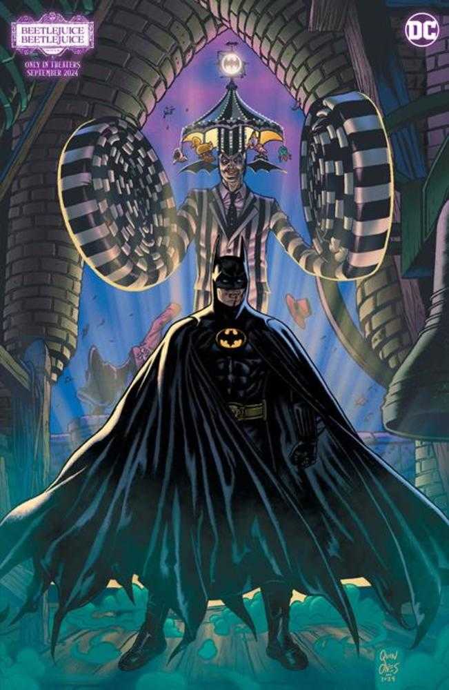 Batman (2016) #152 Cover I Joe Quinones Beetlejuice Card Stock Variant (Absolute Power)