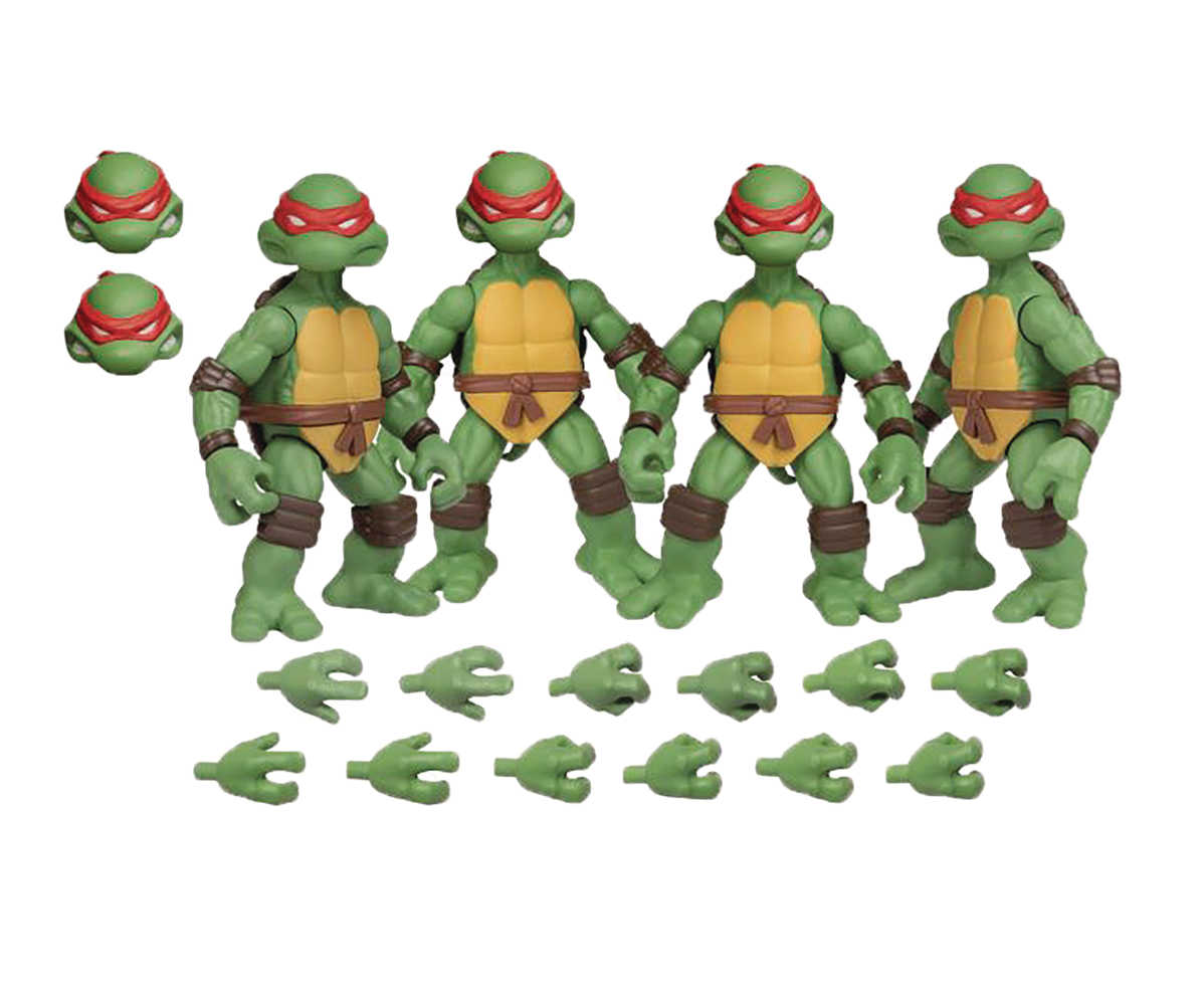 Teenage mutant ninja fashion turtles acti s figures set