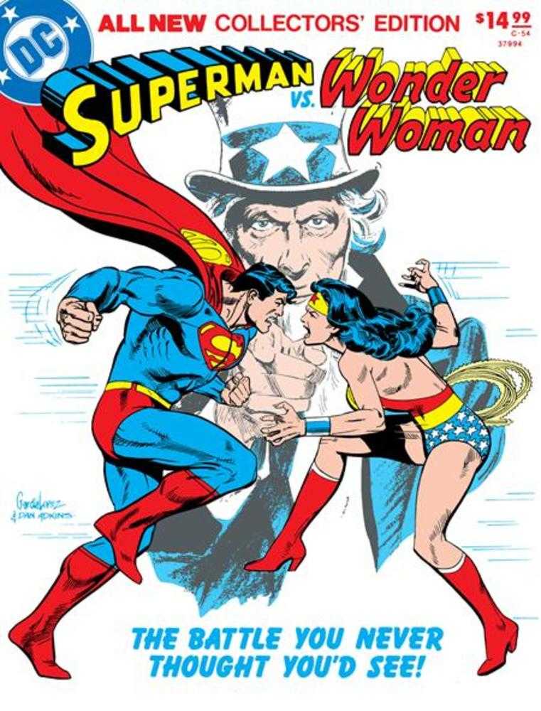 Superman vs Wonder Woman All New Collectors Edition #54 Facsimile Edition Cover A Jose Luis Garcia-Lopez