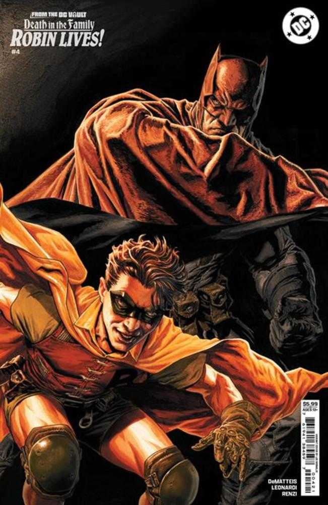 From The DC Vault Death In The Family Robin Lives #4 (Of 4) Cover B Lee Bermejo Card Stock Variant