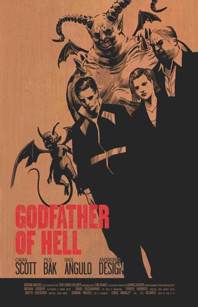 Godfather Of Hell #1 (Of 4) Cover D (1:10) Joshua Hixson Movie Poster Homage Variant