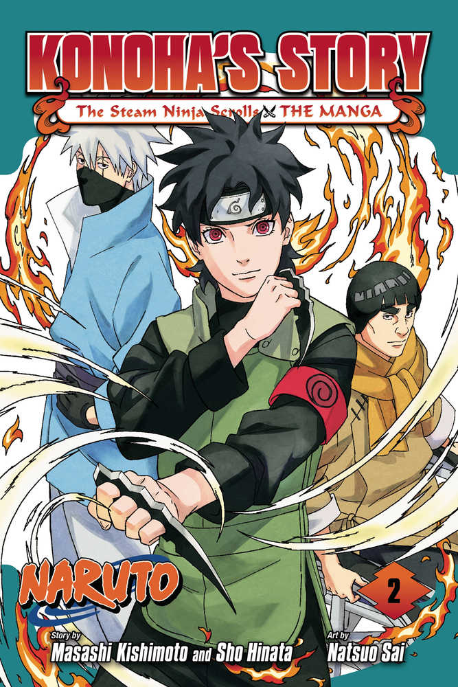 Naruto Konohas Story Steam Ninja Scrolls Manga Graphic Novel Volume 02