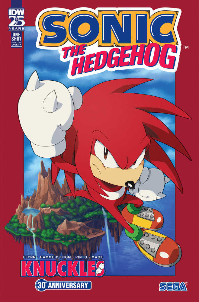 Sonic The Hedgehog Knuckles 30th Anniversary Special (One Shot) Cover A