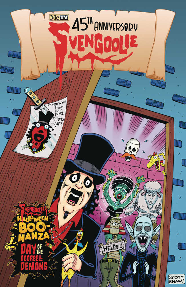 Svengoolie 45th Anniversary Boo-Nanza (One Shot) Cover B Scott Shaw