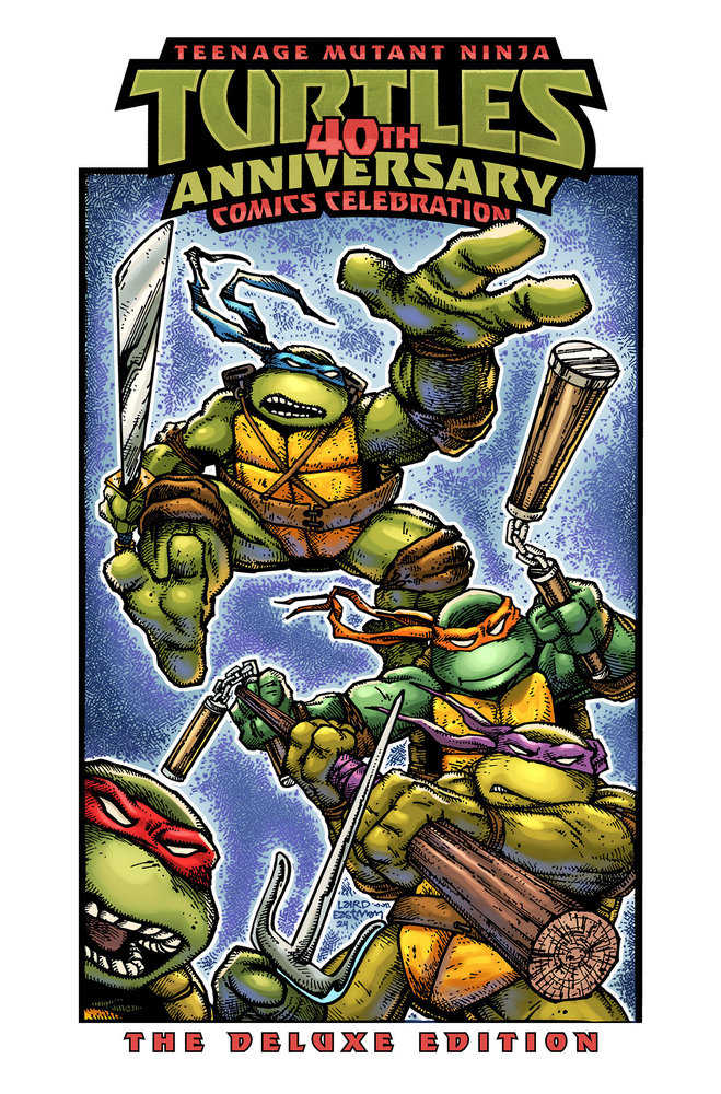 Teenage Mutant Ninja Turtles 40th Anniversary Comics Celebration Deluxe Edition Hardcover