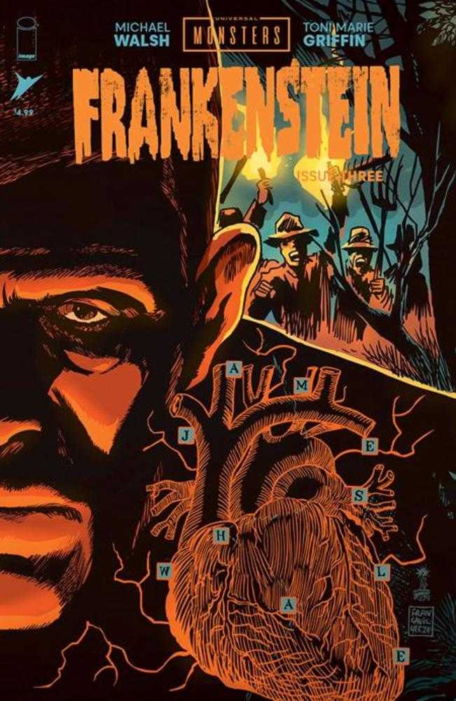 Universal Monsters Frankenstein #3 (Of 4) Cover C (1:10) Francesco Francavilla Connecting Variant