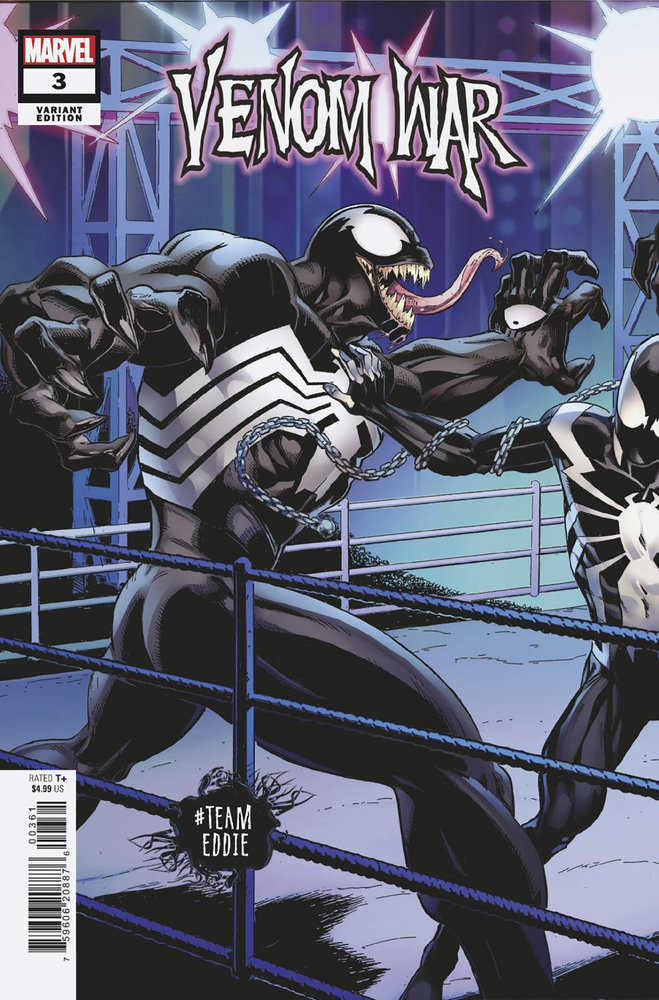 Venom War #3 Mark Bagley Team Eddie Variant [Venom War]