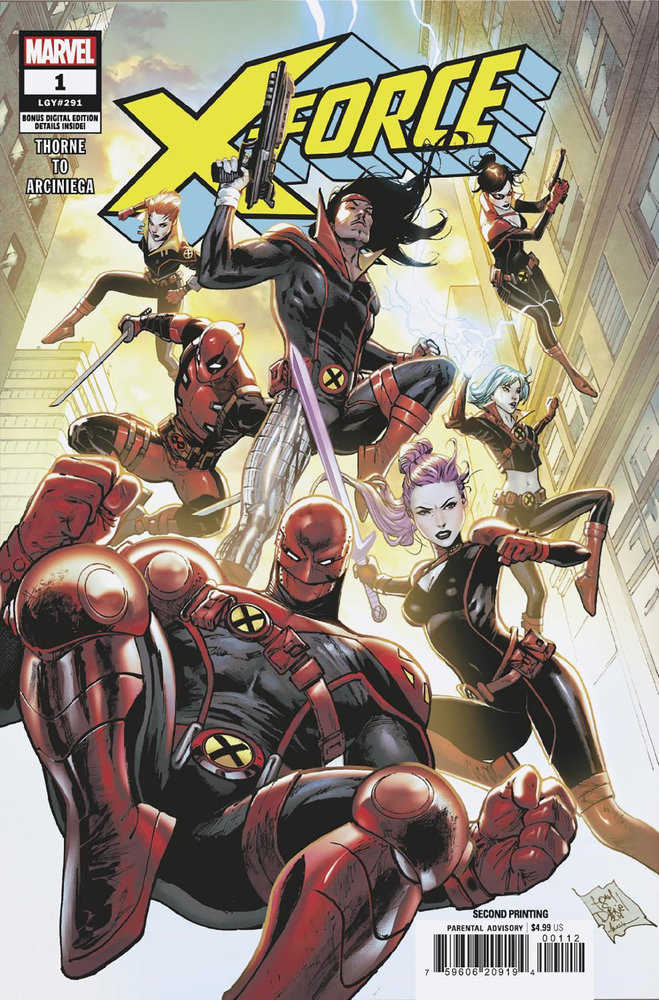 X-Force (2024) #1 Variant (2nd Print) Tony Daniel Edition