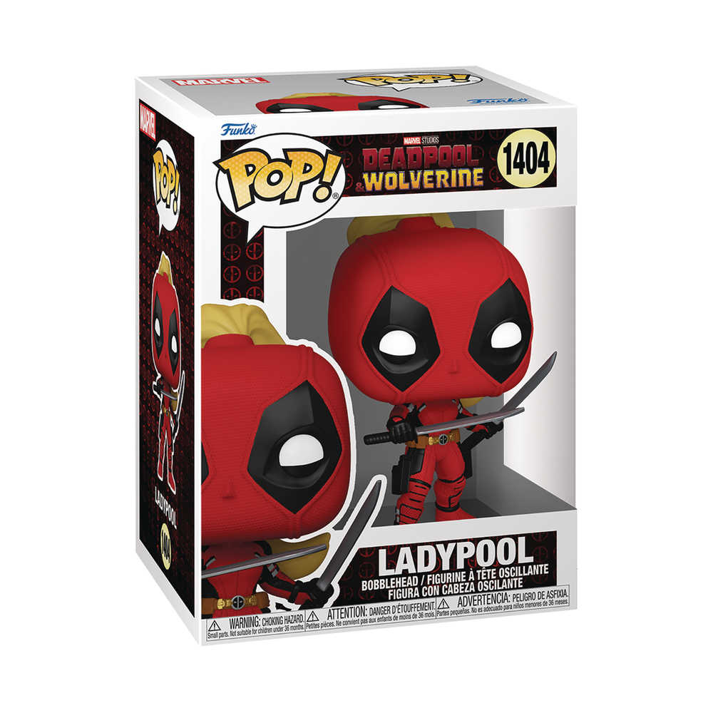 Pop Marvel Deadpool & Wolverine Ladypool W Swords Vinyl Figure (C