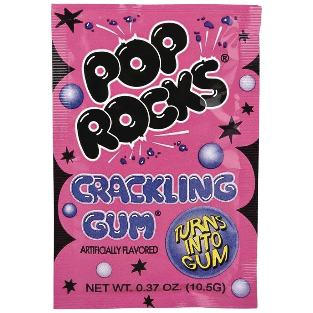 Pop Rocks Bubblegum 24ct Disp