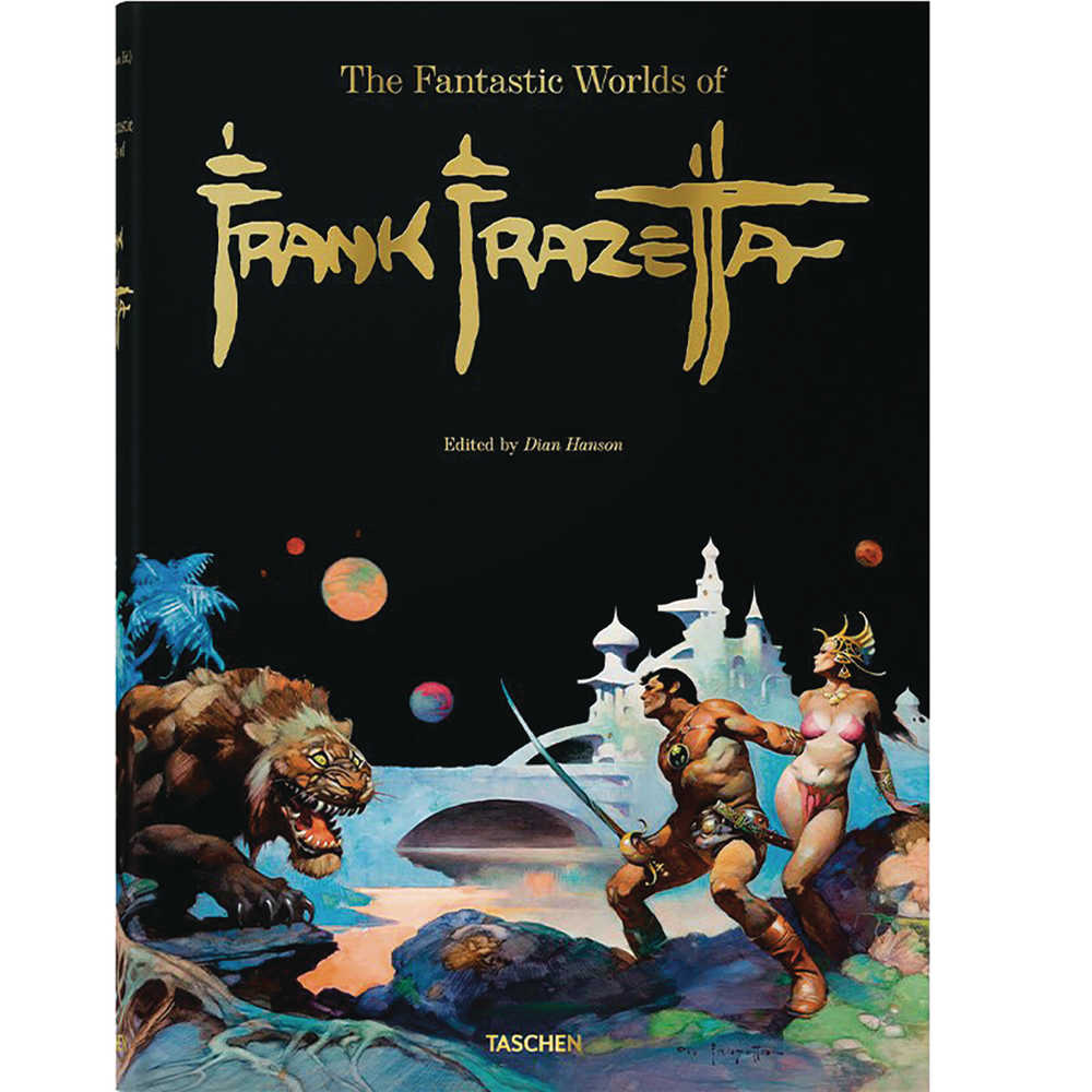 Fantastic World Of Frank Frazetta Hardcover 40th Anniversary