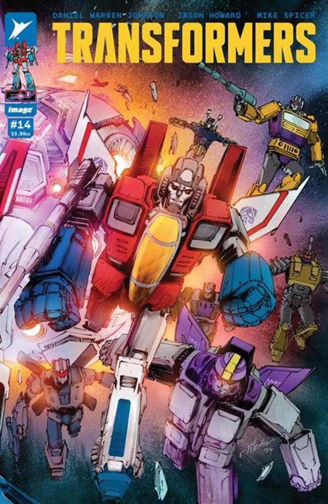 Transformers (2023) #14 Cover C (1:10) Viktor Bogdanovic Connecting Variant