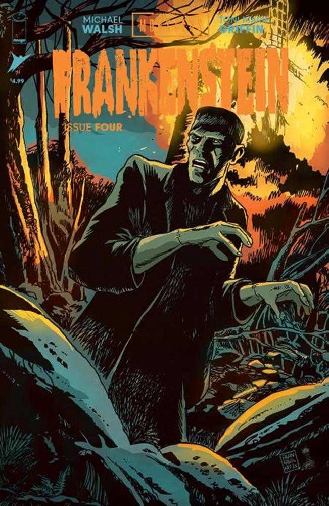 Universal Monsters Frankenstein #4 (Of 4) Cover C (1:10) Francesco Francavilla Connecting Variant