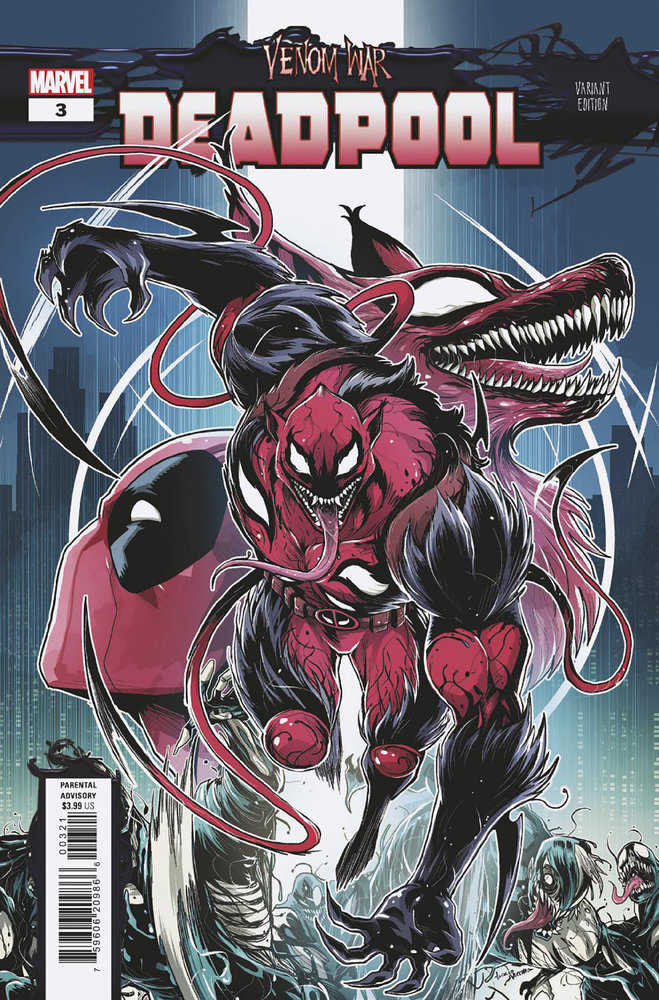 Venom War Deadpool #3 Luciano Vecchio Variant [Venom War]