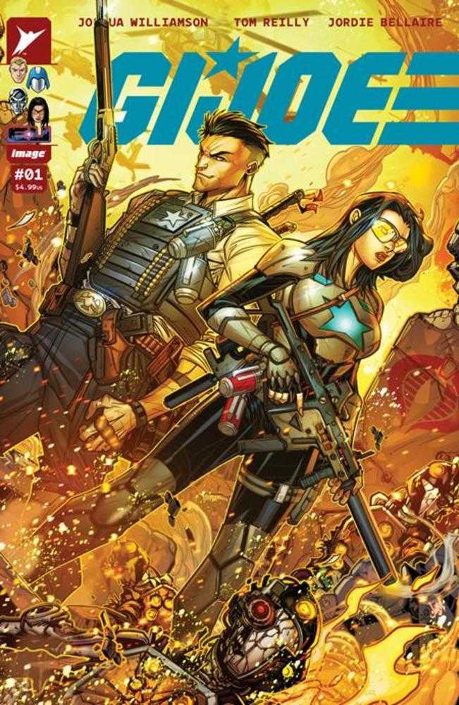 G.I. Joe (2025) #1 Cover K (1:100) Jonboy Meyers Foil Variant