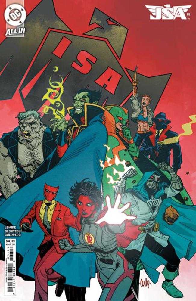 JSA (2025) #1 Cover B Cully Hamner Card Stock Variant