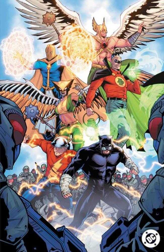 JSA (2025) #1 Cover F Travis Mercer Foil Variant