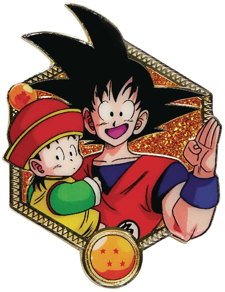 Dragonball Z Golden Series 2 Goku & Baby Gohan Pin