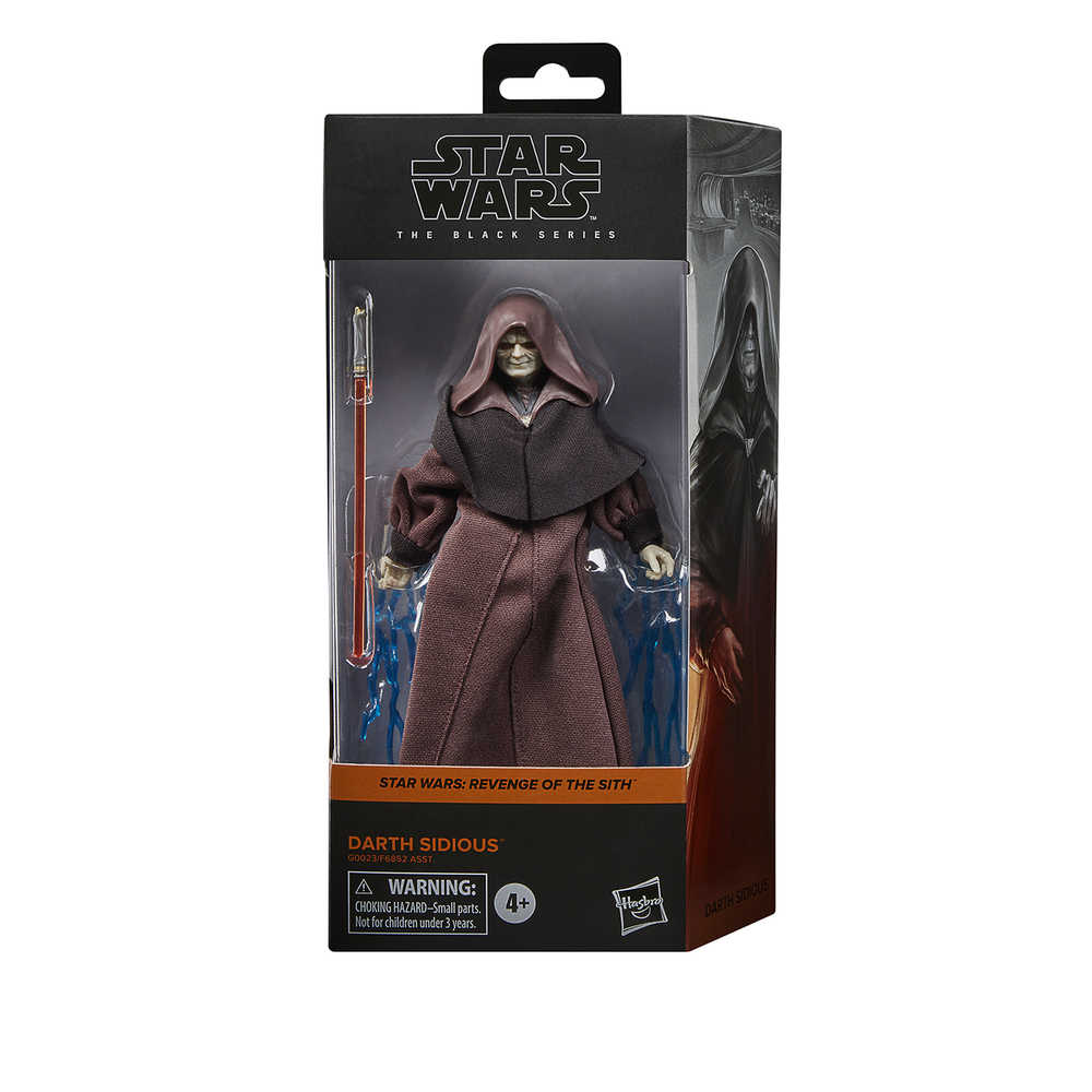 Star Wars Black Series RotS 6in Darth Sidious Action Figure