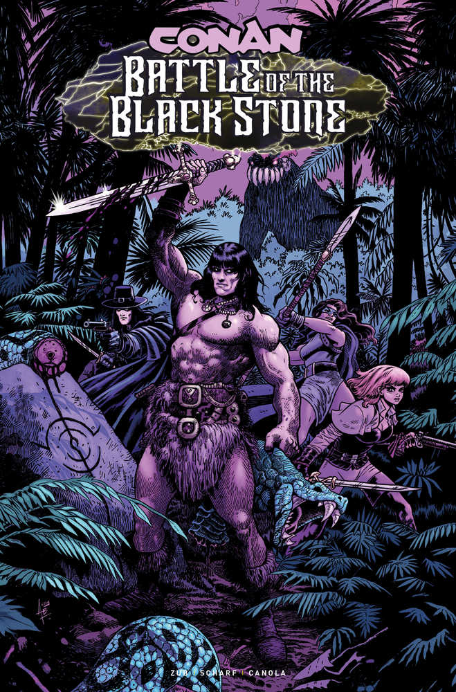 Conan the Barbarian Battle Blackstone #4 (Of 4) Cover B Belanger