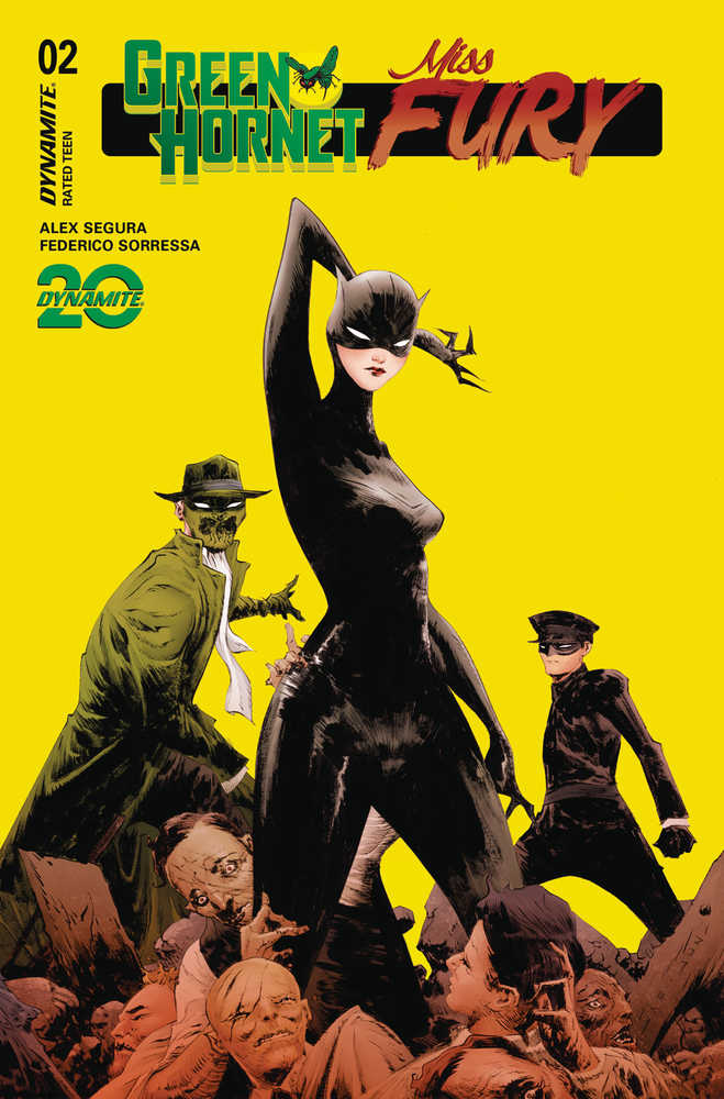 Green Hornet Miss Fury #2 Cover B Lee & Chung