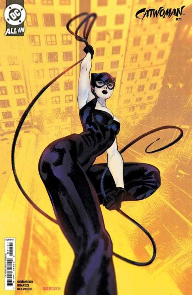 Catwoman (2018) #71 Cover E (1:25) Noobovich Card Stock Variant