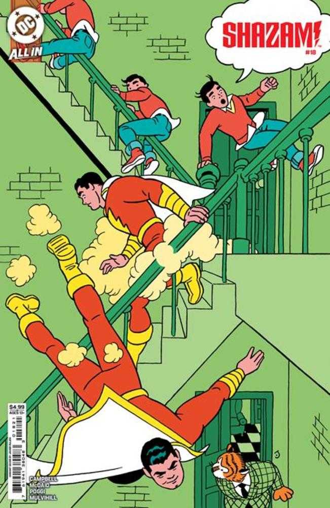 Shazam (2023) #18 Cover B Javier Pulido Card Stock Variant