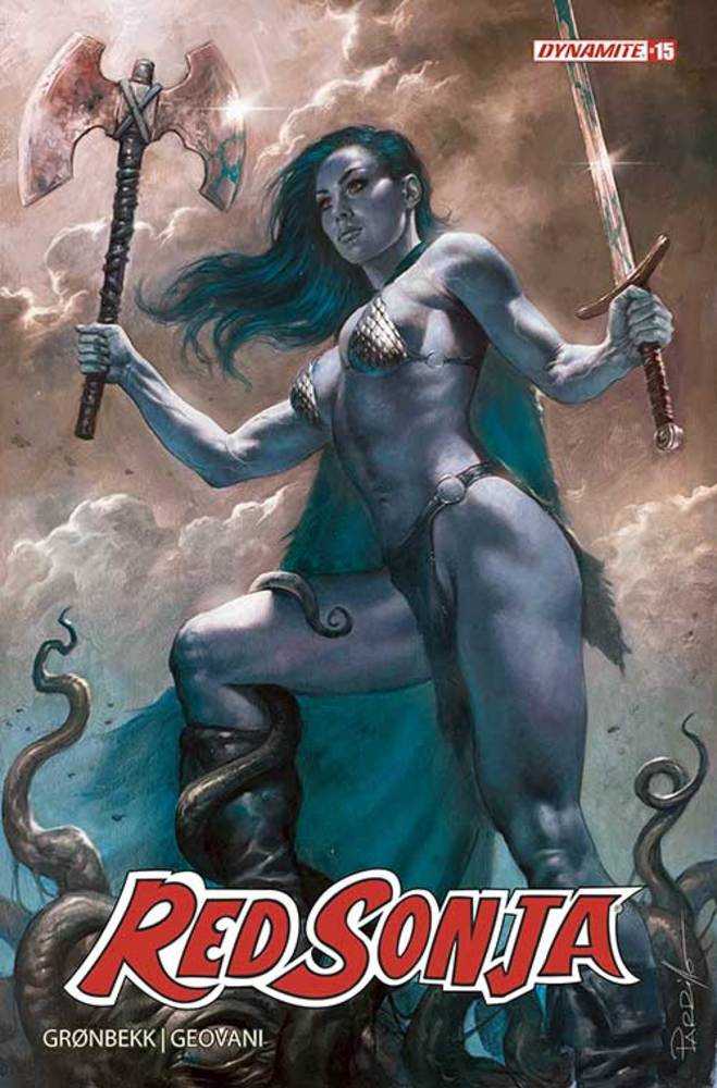 Red Sonja 2023 #15 Cover M FOC Parrillo Ultraviolet