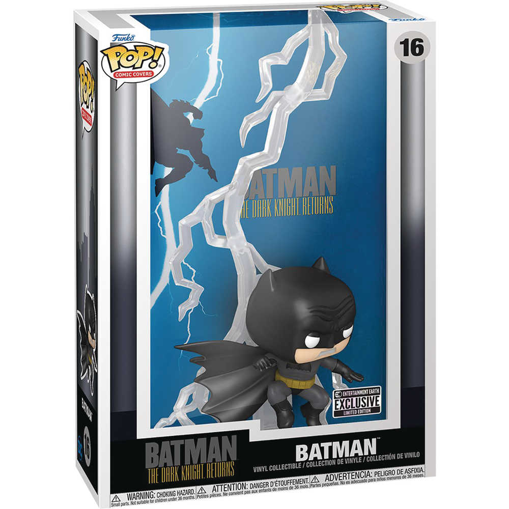 Batman Dark Knight Returns Gitd Comic Cover Vinyl Pop Figure