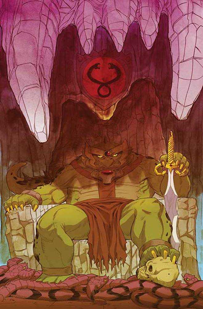 Thundercats (2024) #10 Cover W (1:10) FOC Moss Slithe Virgin Variant Edition