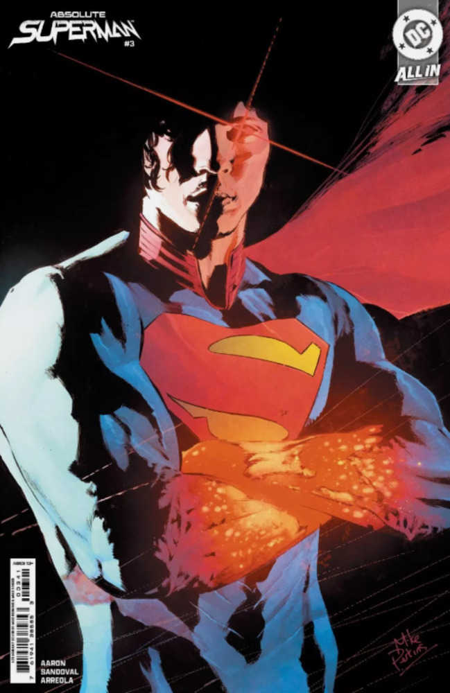 Absolute Superman #3 Cover D (1:25) Mike Perkins Card Stock Variant