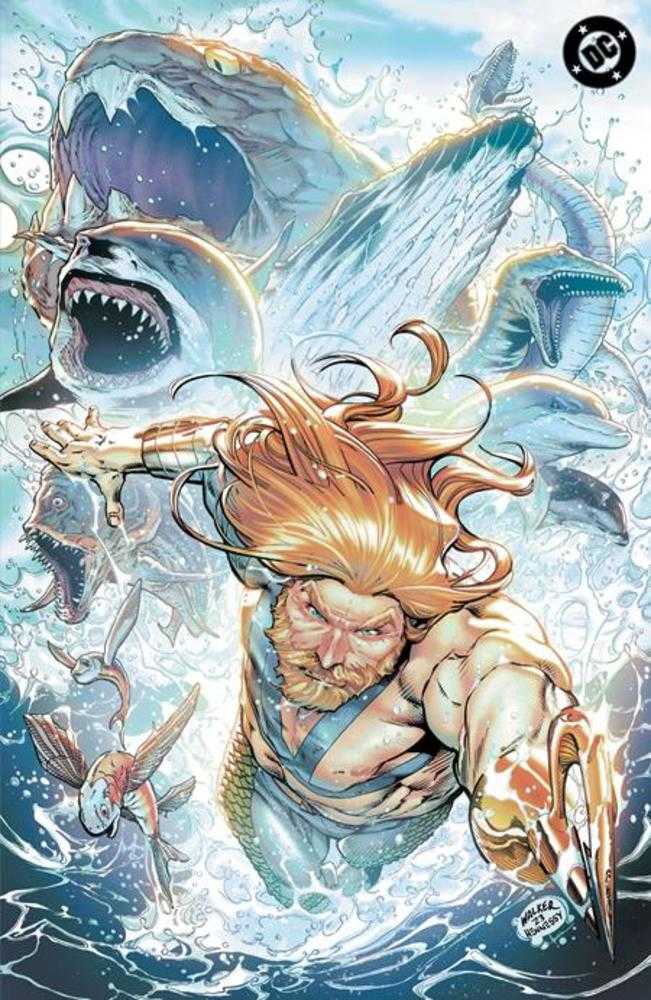 Aquaman (2025) #1 Cover D Brad Walker Deep Sea Spot Gloss Foil Variant