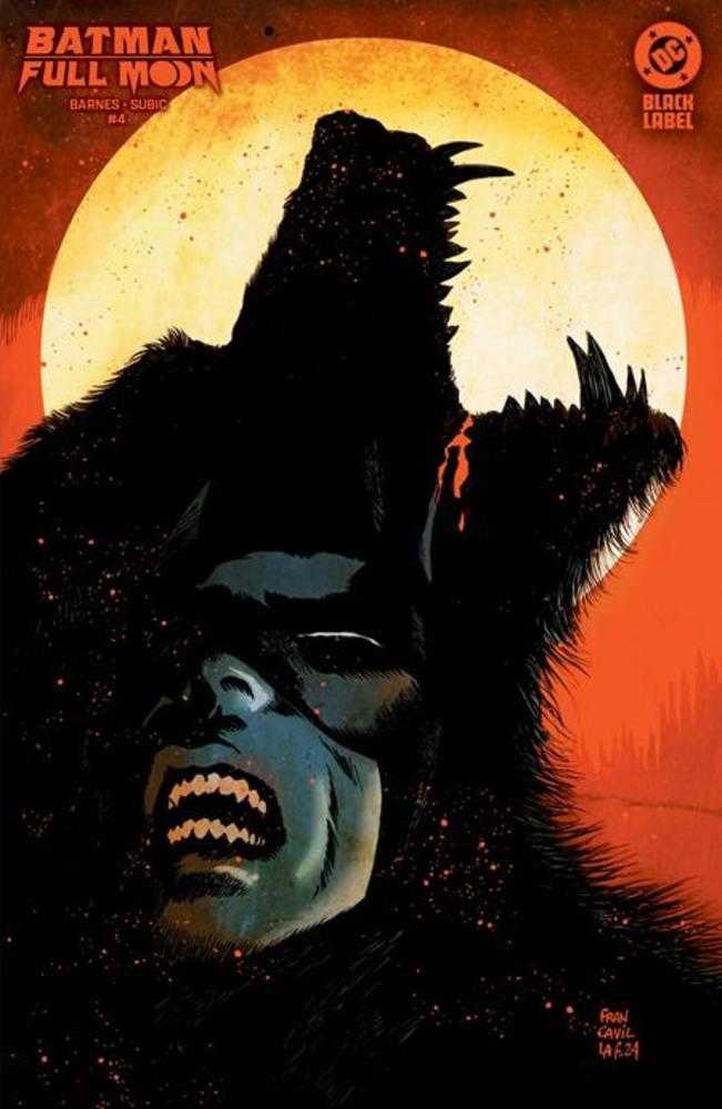 Batman Full Moon #4 (Of 4) Francesco Francavilla Card Stock Variant (Mature)