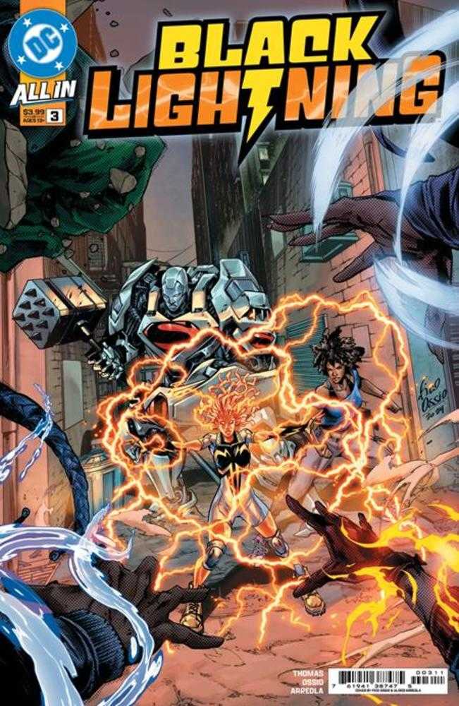 Black Lightning (2025) #3 Cover A Fico Ossio