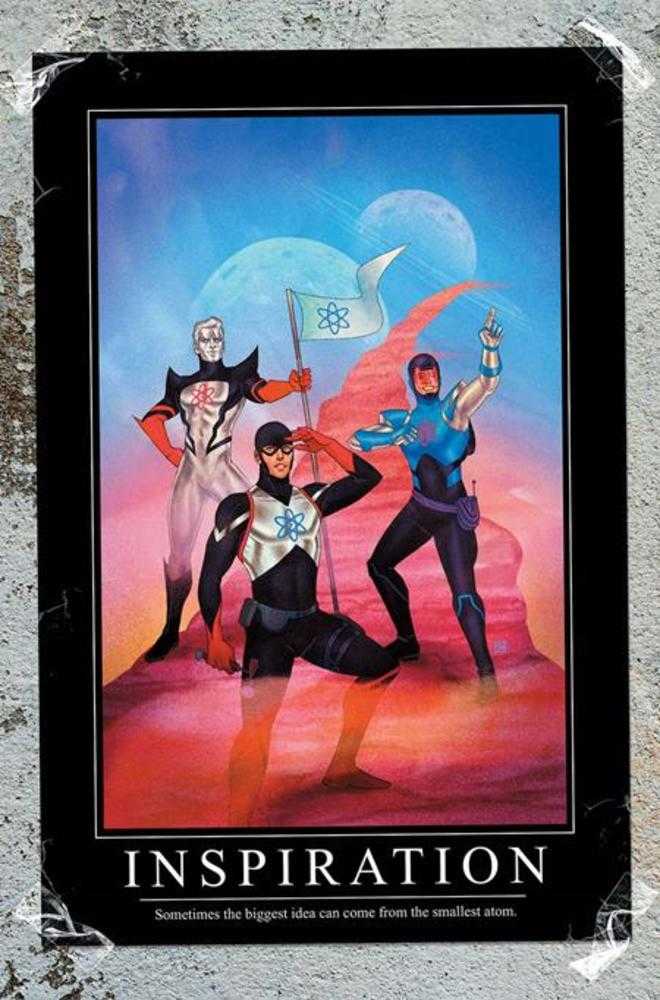 Justice League The Atom Project #1 (Of 6) Cover E (1:25) Kevin Wada Card Stock Variant