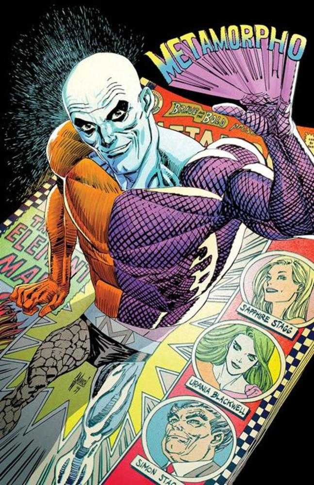 Metamorpho The Element Man #2 Cover B Guillem March Card Stock Variant