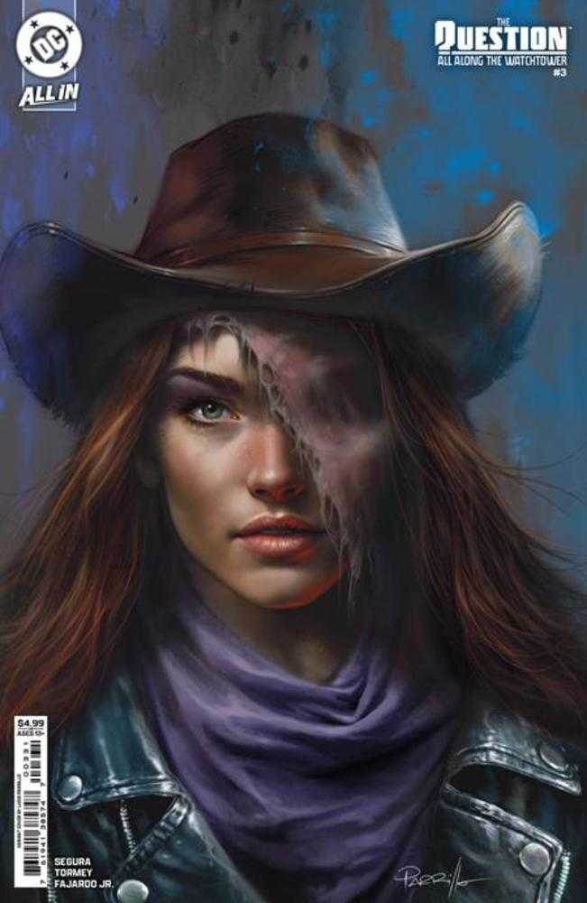 Question All Along The Watchtower #3 (Of 6) Cover C Lucio Parrillo Card Stock Variant