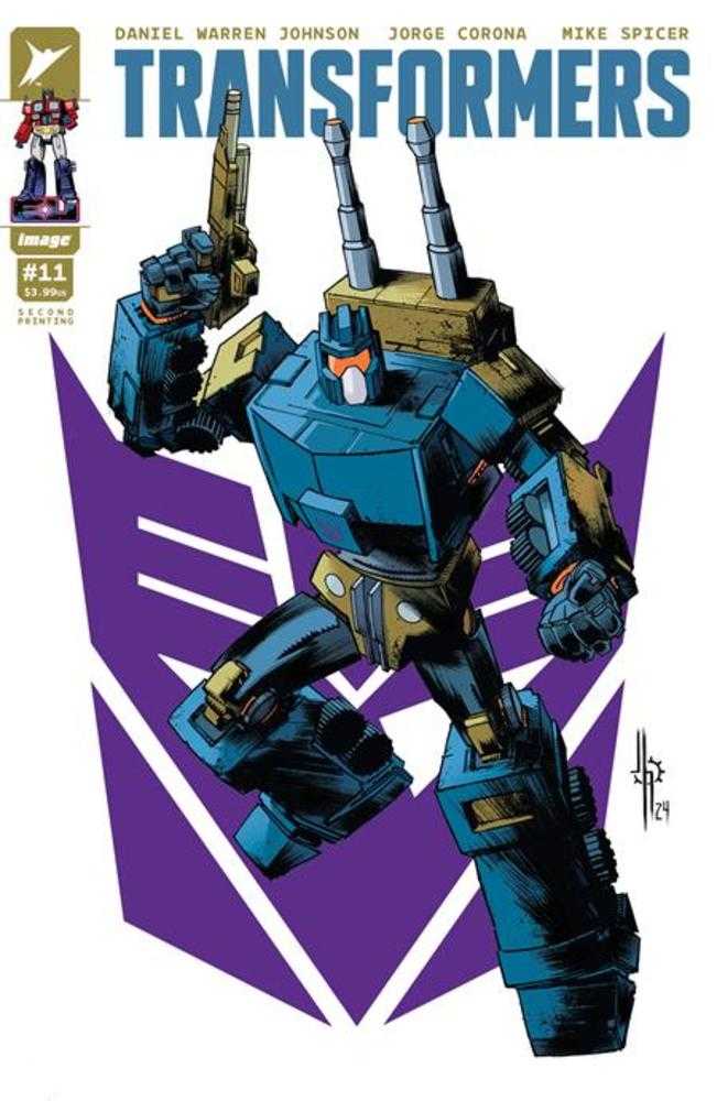 Transformers (2023) #11 Variant (2nd Print) Cover A Jason Howard Decepticon