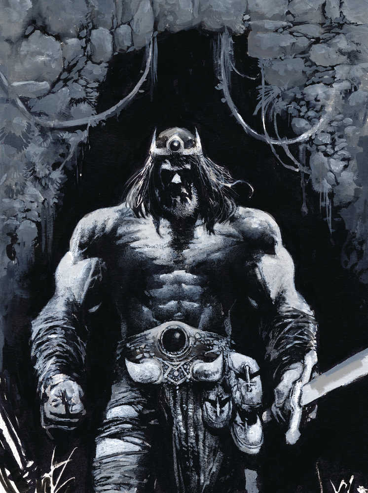 Savage Sword Of Conan (2024) #6 (Of 6) Cover C FOC Alexander Black & White Virg