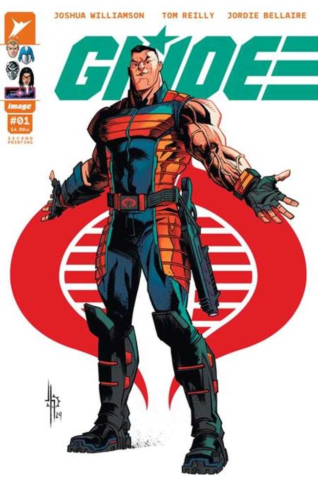 G.I. Joe (2025) #1 Variant (2nd Print) Cover B Jason Howard Cobra Variant