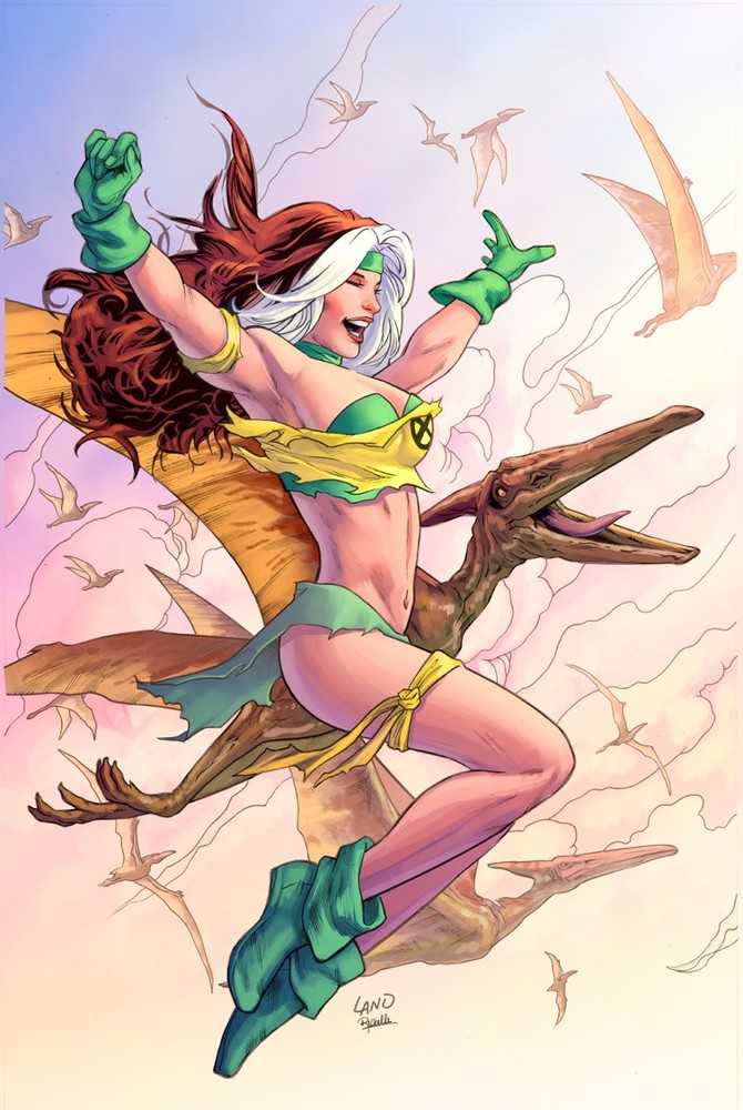 Rogue The Savage Land #1 Previews Exclusive Exclusive Land Variant